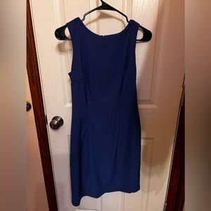 Blue AB Studio sheath dress